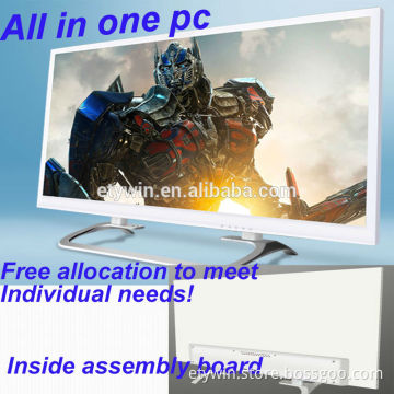 all in one barebone pc 32" LED monitor all in one wall mount desktop computer gaming desktops